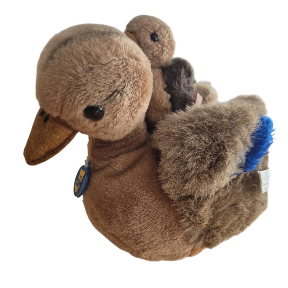 Dakin Vintage 1983 Vintage Duck With Detachable Baby Duck